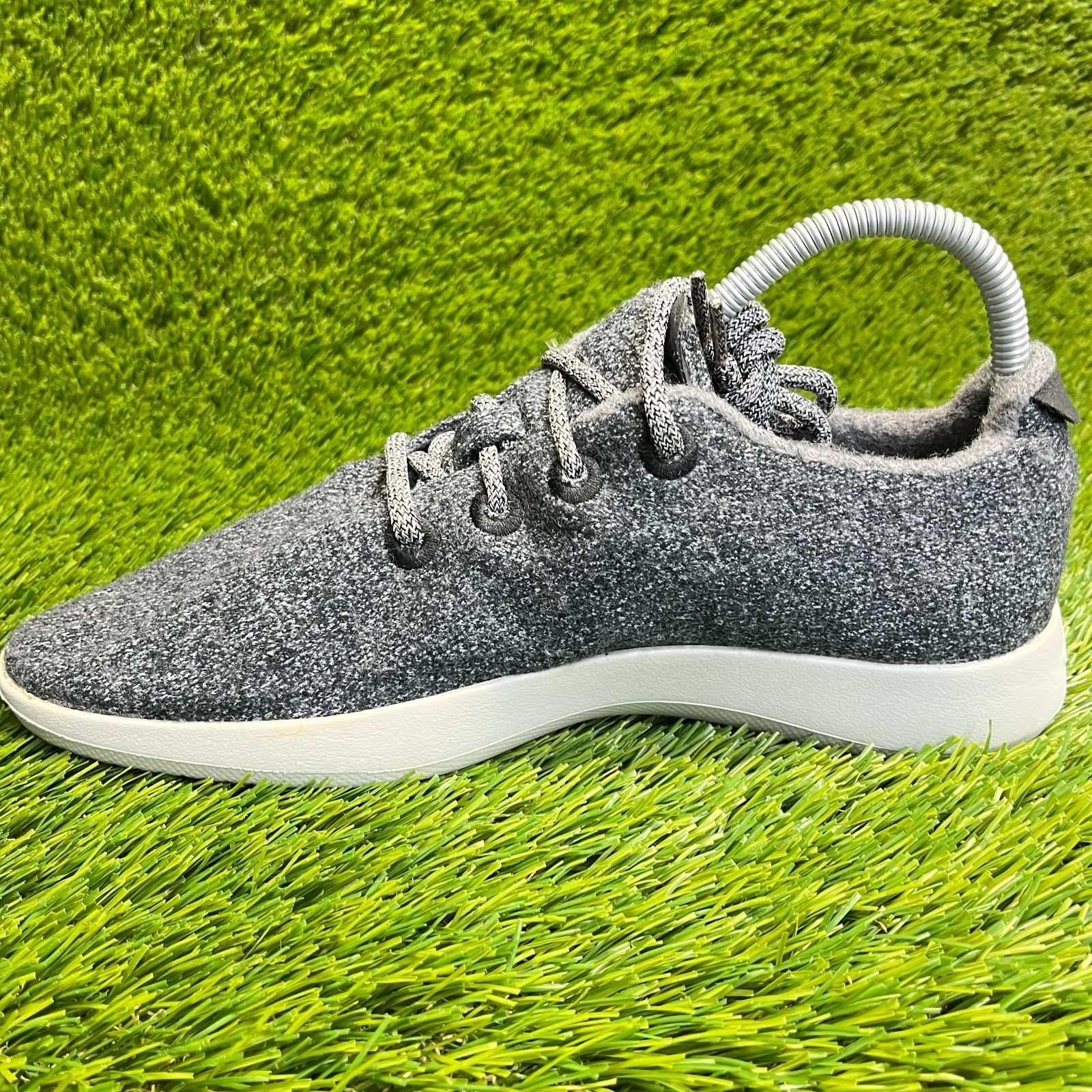 SAOLA Scarpe da corsa sportive Allbirds lana runner grigio naturale da uomo taglia 9 sneakers