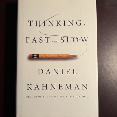 1st Edition Thinking, Fast and Slow by Daniel Kahneman (2011, Hardcover)