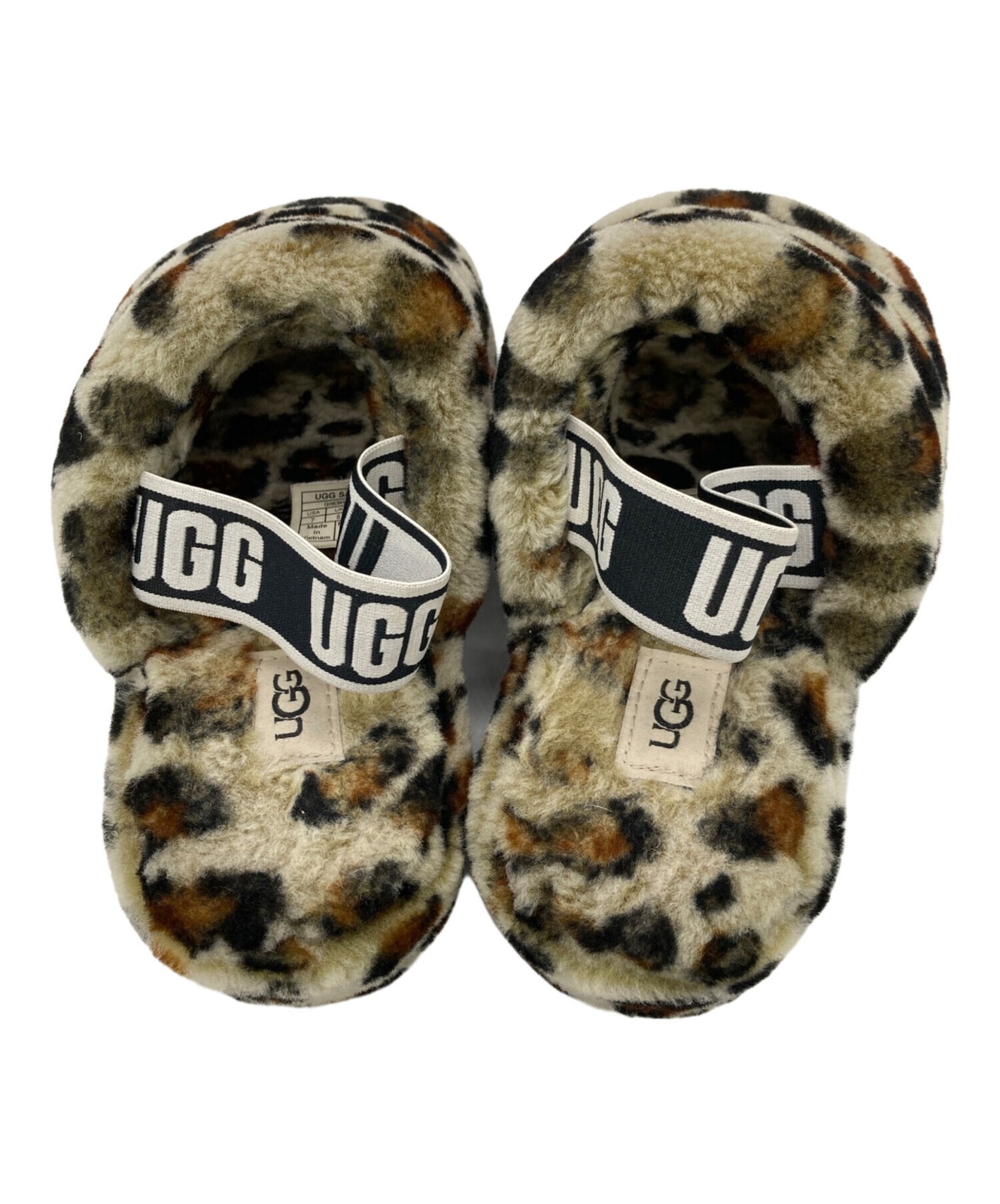 UGG Fluff Yeah Slide Leopard/ Beige/ Shearling Fl… - image 4