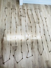 Antique Chesterman Sheffield 66ft Gunter’s Surveyor Chain 4 Pole Complete