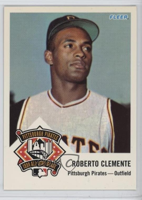 1994 All-Star FanFest Tribute to Roberto Clemente (Fleer) #2 HOF 4w8