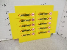 WRIGLEY'S chewing gum pack 1980s candy store display box lid unused