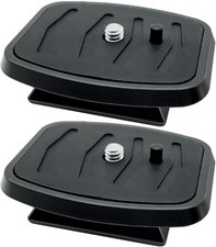 2 Pack 35 mm Tripod Quick Release Plate Camera Tripod Mount Adapter, QR Camera M