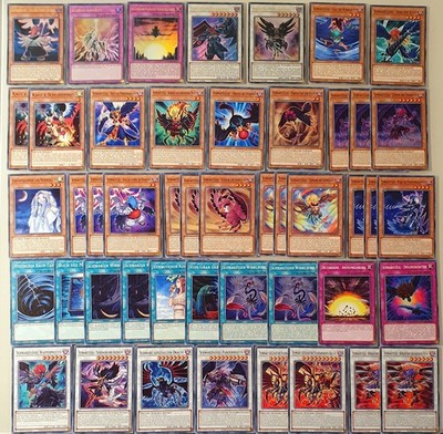 Yu-Gi-Oh! Schwarz Flügel Deck Commons HOLOS Near Mint De Neu! 