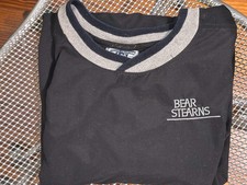 Vintage "LEE" BEAR STEARNS windbreaker jacket 1980s Black XXL