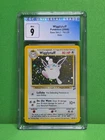 POKEMON 2000 BASE SET 2 WIGGLYTUFF HOLO 19/130 CGC 9