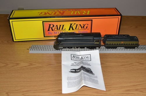 Rail King MTH Pennsylvania #3768 K4s Torpedo 4-6-2 O Lokomotive 30-1118-1 VIDEO | Zustand: Used