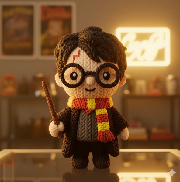 Harry Potter (Fanart Harry Potter) Figura Estatua