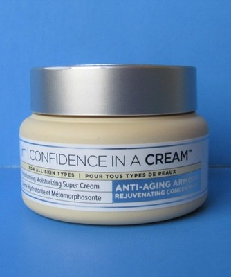 It Cosmetics Confidence in a Cream Anti-Aging Moisturizing SUPER CREAM 2 oz/60ml