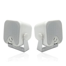 4 Inch Heavy Duty Waterproof Boat Marine Box Outdoor Speakers Surface Mounted