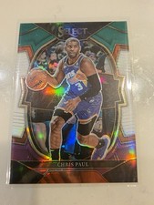 2022 Panini Select Chris Paul Green White Purple Prizm All Star 50 MINT
