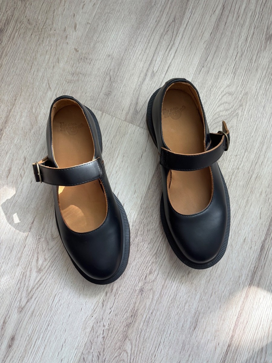 Dr.Martens　INDICA　メリージェーン　レザー　ブラック　UK4 Doc Dr Martens Indica Mary Jane Black Leather UK 5 EU 38 | eBay