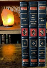 Steinbeck Easton Press Novels Short Stories 3 Vol Set Cannery Row, Tortilla Flat
