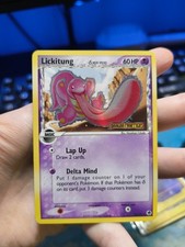 Pokemon Lickitung EX Dragon Frontiers Reverse Holo Card 19/101 Stamped