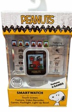 Kids 6 Peanuts Smartwatch Camera Video Games 10 Interactive Features NIB