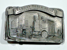 American Truck Driver Commemorative Metal Belt Buckle 1988 - 4516/5000 Arroyo