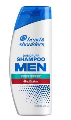 Head and Shoulders Mens Dandruff Shampoo, Old Spice Pure Sport, 20.7 oz