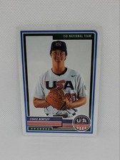 2023 Panini Stars & Stripes USA Baseball Chase Bentley #21