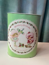 Cheinco Strawberry Shortcake Green Metal Oval...