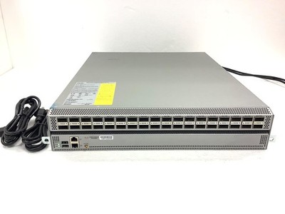 Cisco Nexus C9336PQ 36-Port ACI Spine Managed Switch w/ 2x 1200W PS, WORKING