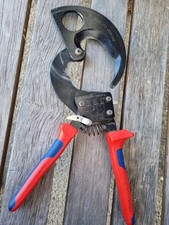 Knipex  95 31 280 Ratschen-Kabelschneider Geeignet f&uuml;r (Abisoliertechnik) Alu...