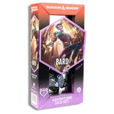 SDZ2002-09B Sirius Dice Dungeons & Dragons: Adventure Dice - Bard Blue (NEW)