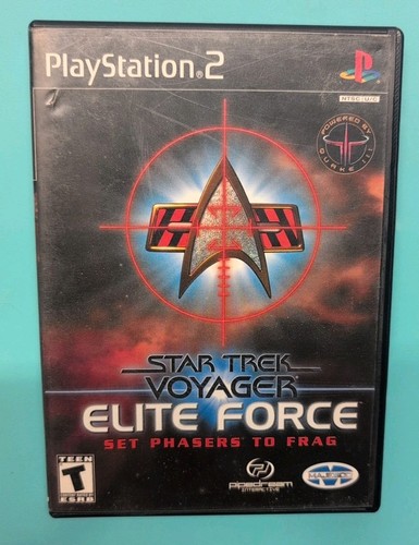 Star Trek Voyager Elite Force Sony PlayStation 2 PS2 2001 Complete with Manual - Picture 1 of 3