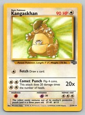 Kangaskhan #21/64 Unlimited Jungle (Mitsuhiro Arita) Pokemon Card - LP on eBay