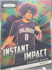 2023 Panini Prizm - Instant Impact #24 Anthony Black (RC)