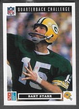 1991 Upper Deck Domino's #42 Bart Starr (HOF) (MINT) Green Bay Packers