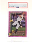PAUL SKENES 2025 TOPPS SERIES ONE GOLD CUP PINK HOLO FOIL PSA 10 Q0004