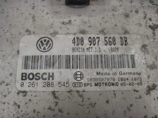 ECU ECM COMPUTER Touareg 2005 05 4.2L 3D0909135P 799171 - Image 3 of 4