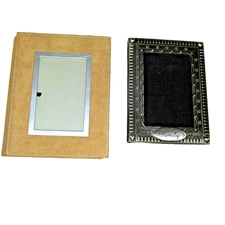 Suede Photo Album Holds 48 photos and Pewter Metal & Velvet Book 4 X 6  Holds 73