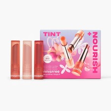 innisfree Tint  Nourish Dewy Tint Lip Balm Trio, Limited Edition Korean Beauty