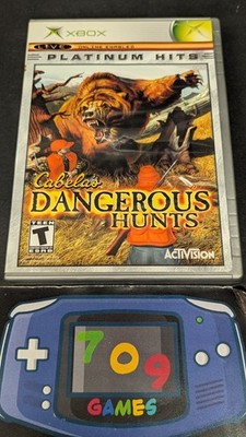 Cabela's Dangerous Hunts Platinum hits (Microsoft Xbox, 2003)