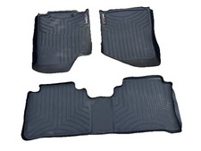 Black Weathertech Floorliner Mats Nissan Murano 2003-2007 1st 2nd Row 44036-1-2