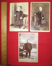 Cabinet Card Photos 3 , Young Boys
