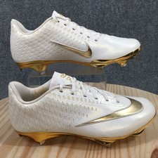 Nike Lunar Vapor Ultrafly Elite 2 Shoes Mens 11 Baseball Cleats White Gold