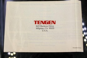 NO GAME- Authentic Manual ONLY! Nintendo NES Super Sprint