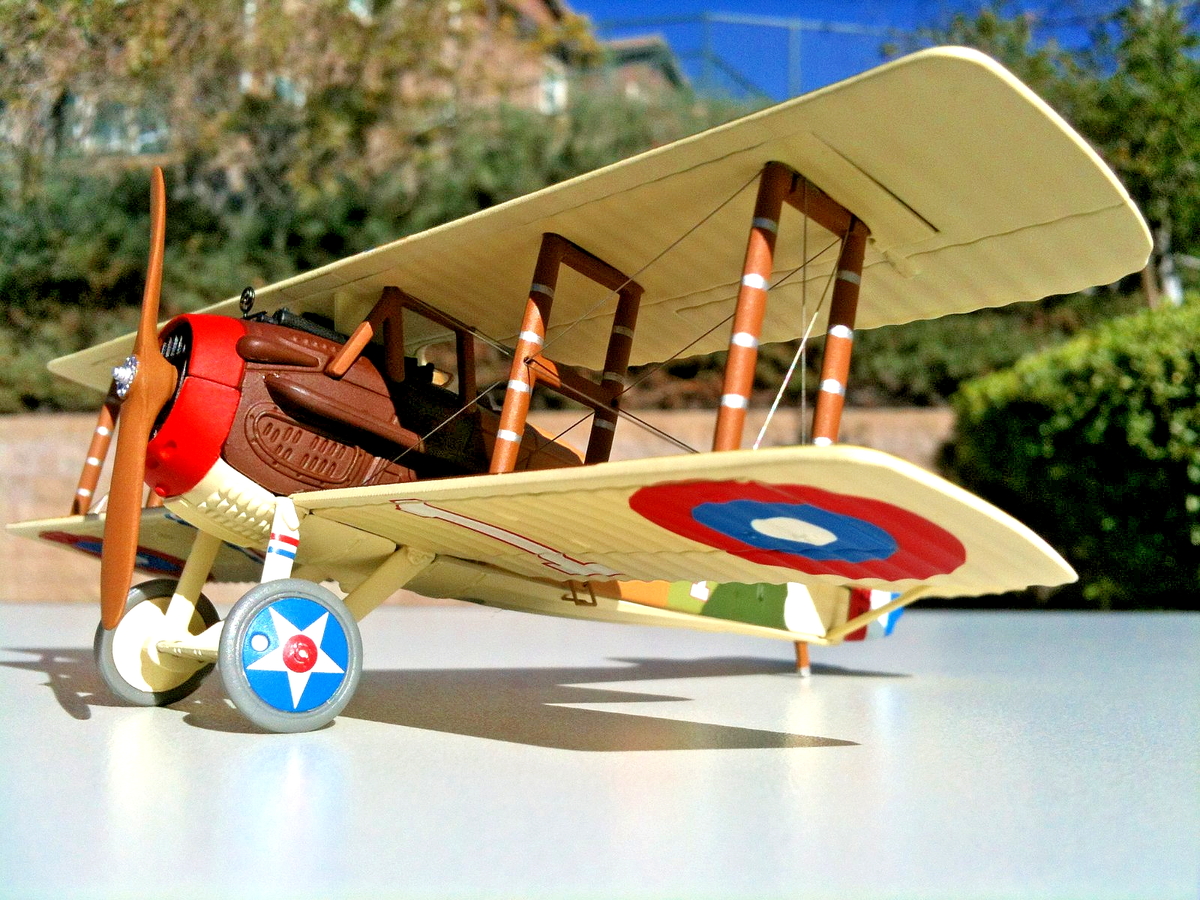 Corgi SPAD S.XIII US Army 94th Aero Sqn, Eddie Rickenbacker, 1918