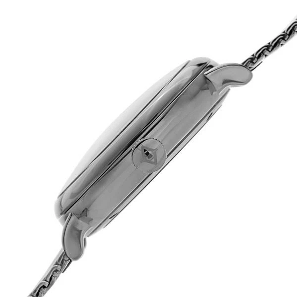 Akribos XXIV AK731SSBU GMT Retrograde Date Blue Accented Silvertone Mens Watch - image 3 of 4