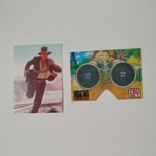 1992 Pro Set the Young Indiana Jones Chronicles  3-D9 Card & Pop Out Glasses NM