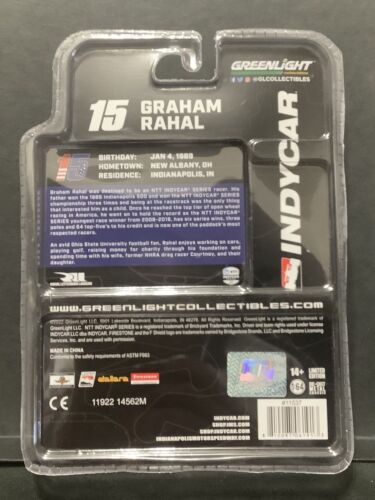 Graham Rahal - #15 - United Rentals - 1/64 - Greenlight - Indycar - 2022 - New - Picture 2 of 2