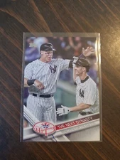 2017 TOPPS UPDATE THE NEXT DYNASTY AARON JUDGE GREG BIRD #148