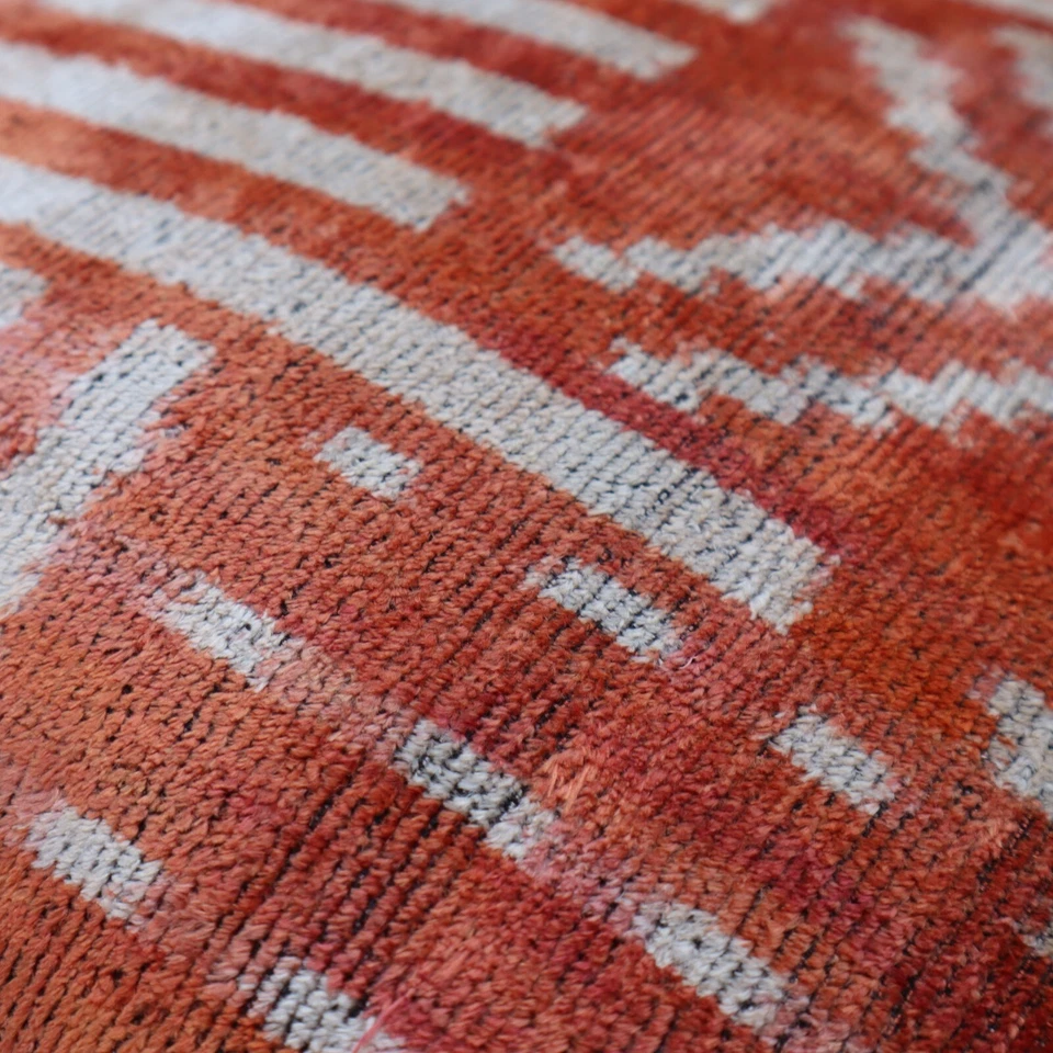 Handmade Soft Velvet Silk Feather Insert Throw Pillow 16 X 16 in (40 X 40 Cm) - Image 2 of 4