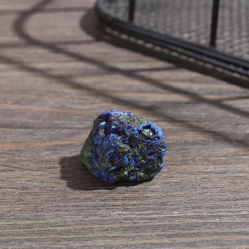 Quartz Der Heilstein Natürliches Azurit-Erz Mineralische Proben Malachite Geode - Bild 11 von 15