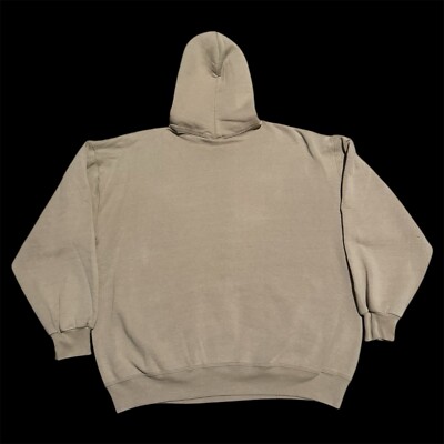 トップス RUSSELL ATHLETIC Blank Pullover Hoodie . Vintage 1990's Russell Athletic Champs Tan Brown Blank USA Made