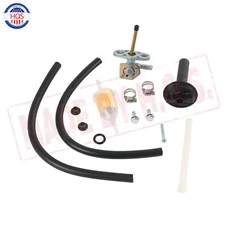 Fuel Valve Petcock & Lever For Honda Recon 250 TRX250TE TM TRX350TE TM 1997-2014