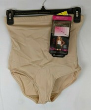 Maidenform High Waist Brief, Nude, Women's Medium