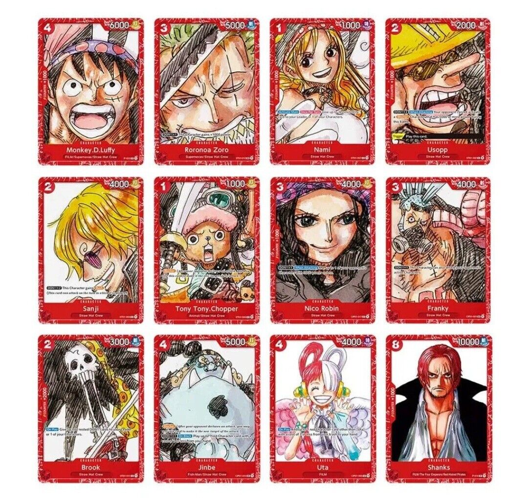 One Piece Card Game Premium Collection Film Red Edition One Piece Card Game Premium Collection Film Red Edition